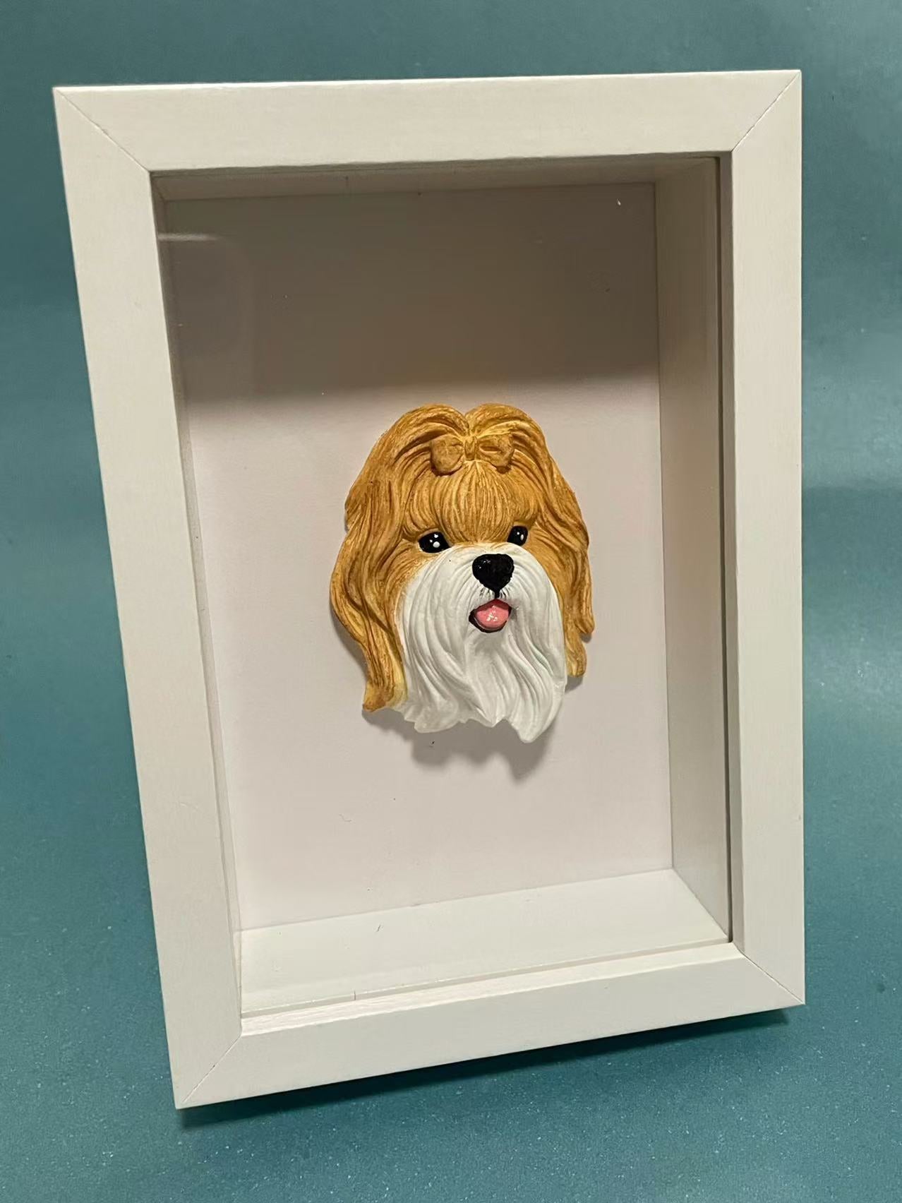 Sculpture pet painting